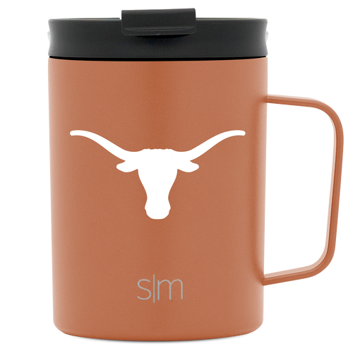 Collegiate Scout Coffee Mug with Flip Lid - Texas